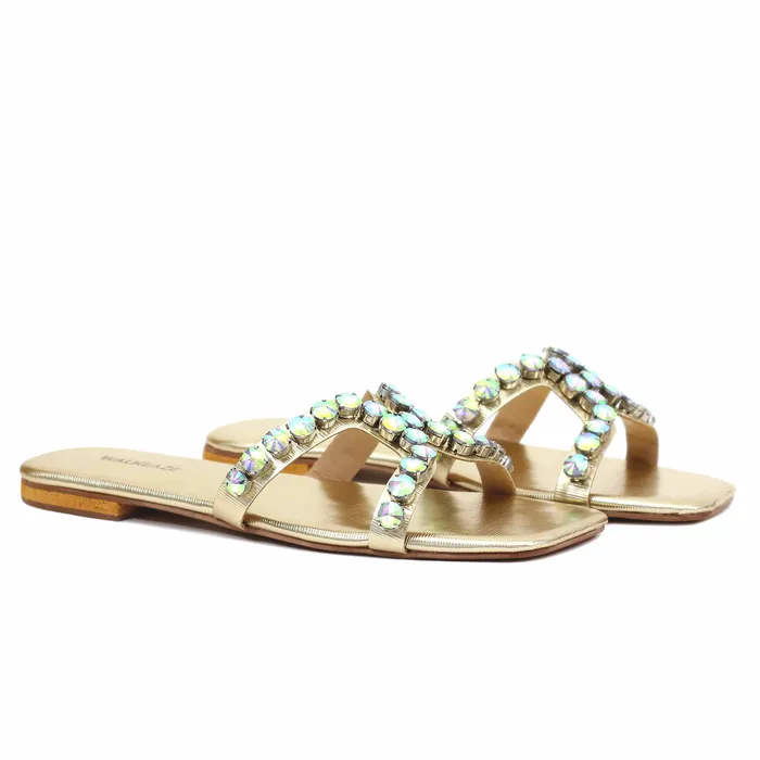 Walkeaze Earrings Women Formal Slippers 40811S