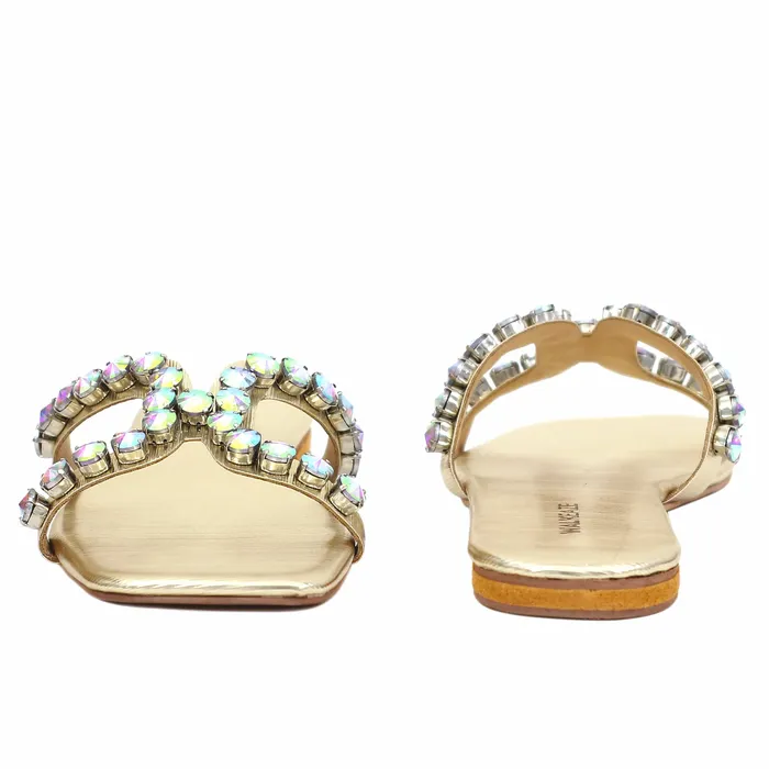 Walkeaze Earrings Women Formal Slippers 40811S