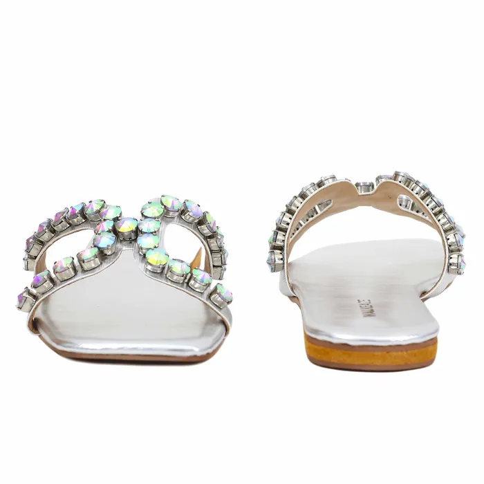 Walkeaze Earrings Women Formal Slippers 40811S