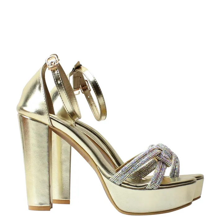 Walkeaze Necklaces Women Formal Block Heel 62716S