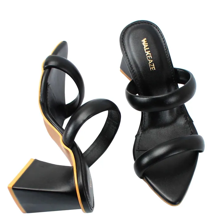 Walkeaze Necklaces Women Formal Block Heel 62742S Walkeaze Necklaces Women Formal Block Heel 62742S
