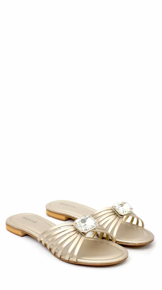 Walkeaze Women Formal Slippers 40211S Earrings