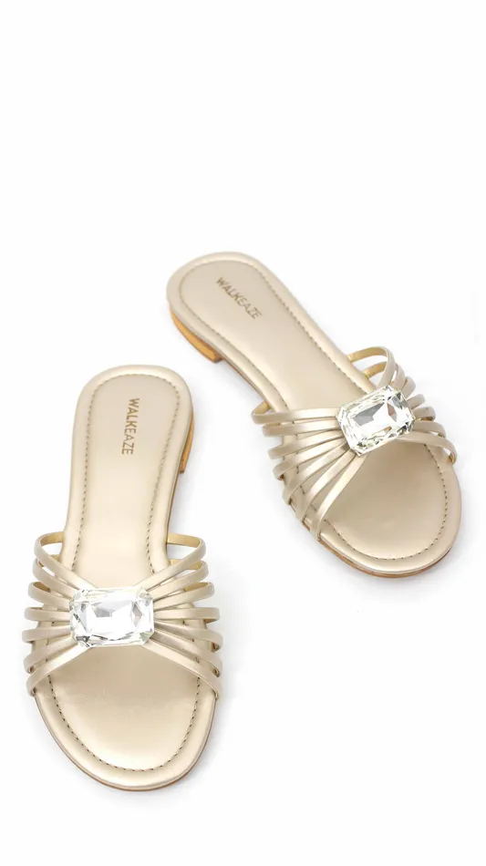 Walkeaze Women Formal Slippers 40211S Earrings