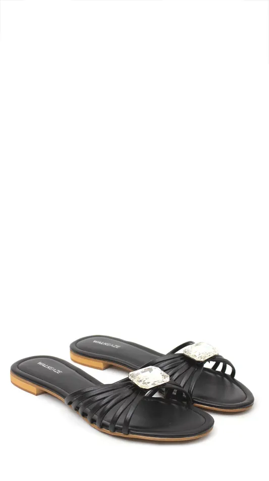 Walkeaze Women Formal Slippers 40211S Earrings