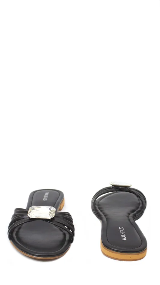 Walkeaze Women Formal Slippers 40211S Earrings