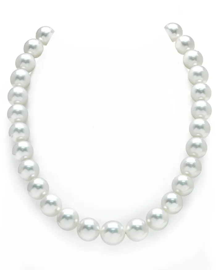 White South Sea Pearl Necklace 120140mm AAA Quality spt Necklaces