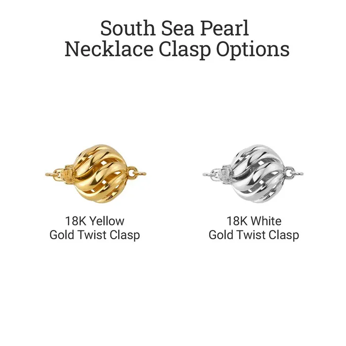 White South Sea Pearl Necklace 120150mm spt Necklaces