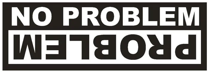 Winter Park Products Earrings STD926 No Problem Funny Bumper Sticker