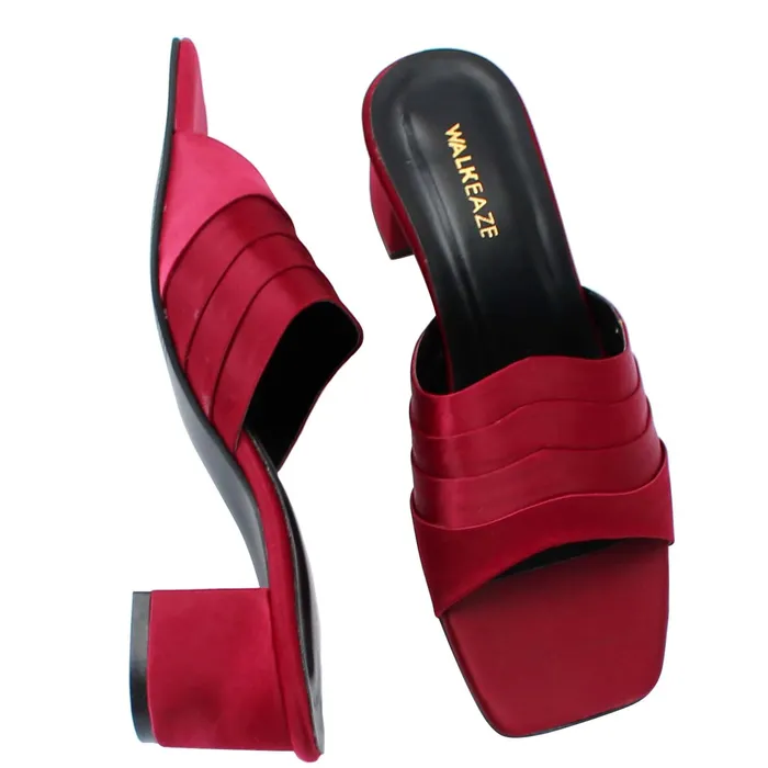 Women Formal Block Heel 74864S Walkeaze Necklaces