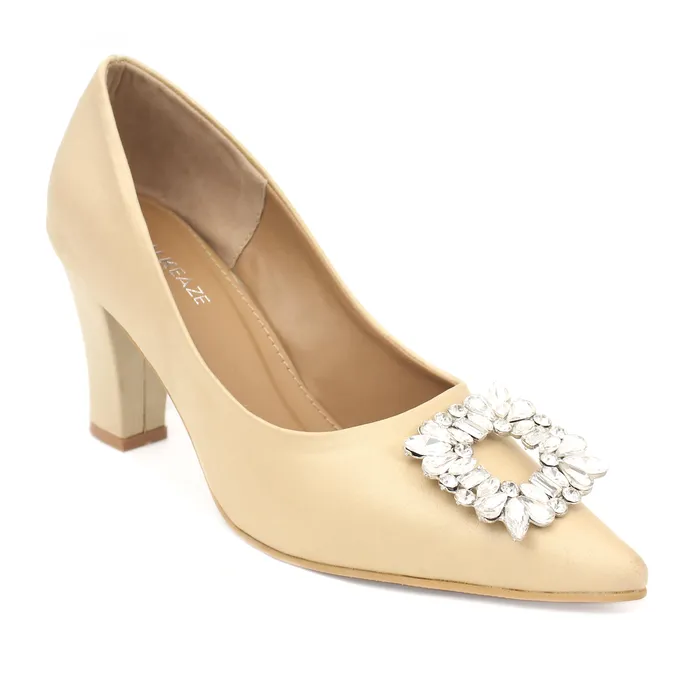 Women Formal CourtShoes 62848S Walkeaze Earrings
