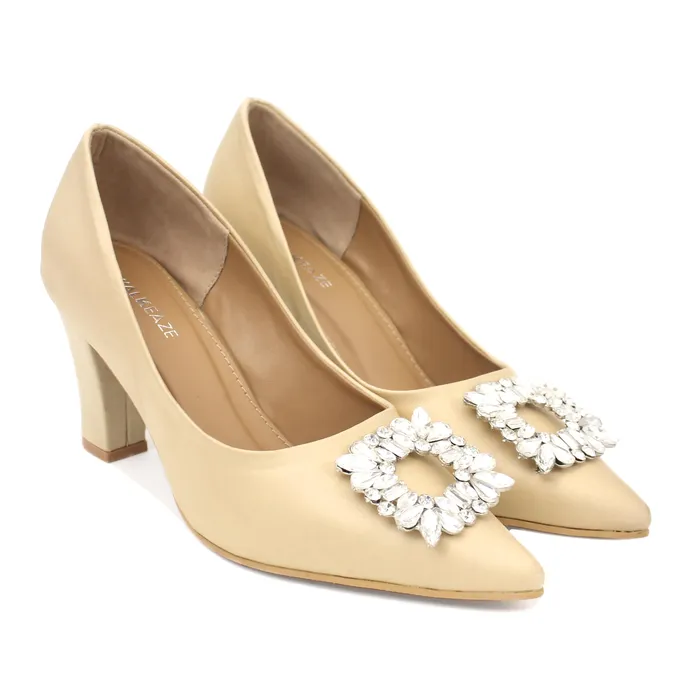 Women Formal CourtShoes 62848S Walkeaze Earrings