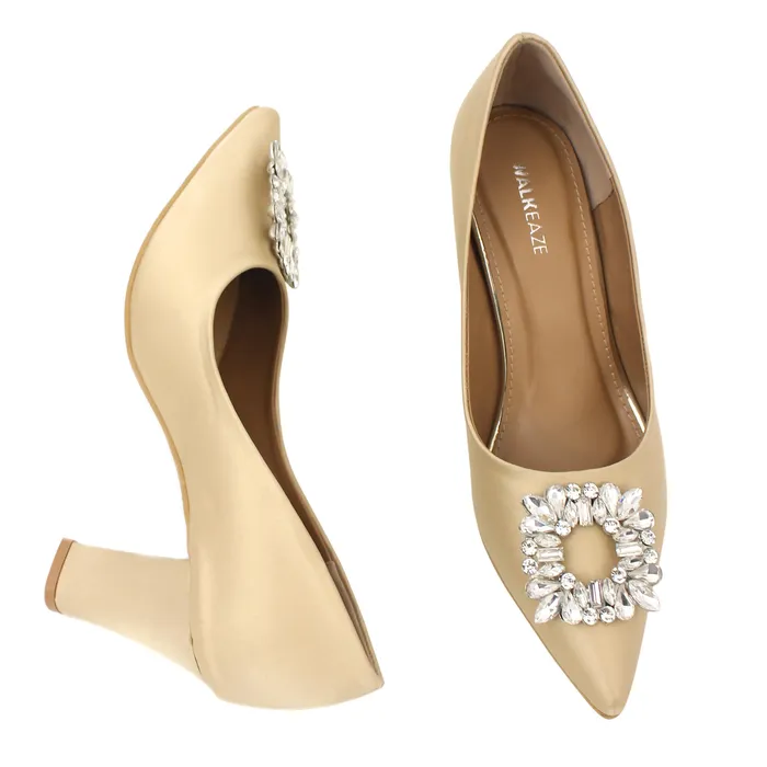 Women Formal CourtShoes 62848S Walkeaze Earrings