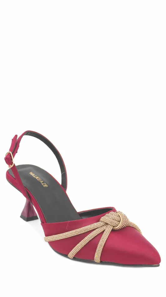 Women Formal Court Shoes 74554S Walkeaze Earrings