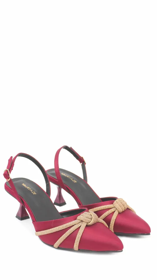 Women Formal Court Shoes 74554S Walkeaze Earrings