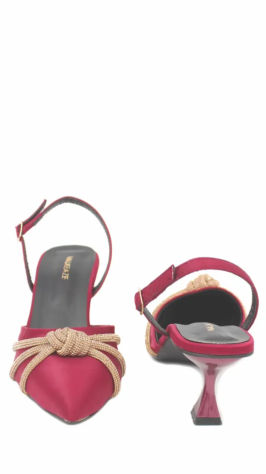 Women Formal Court Shoes 74554S Walkeaze Earrings