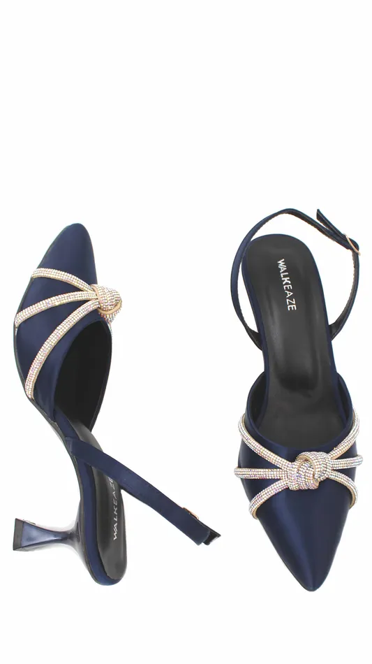 Women Formal Court Shoes 74554S Walkeaze Earrings