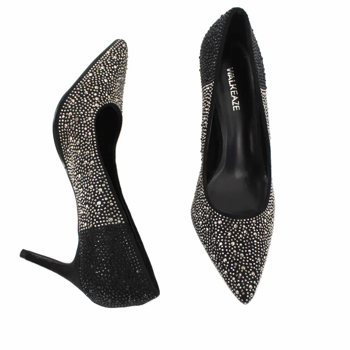 Women Formal Court Shoes 98333S Walkeaze Earrings