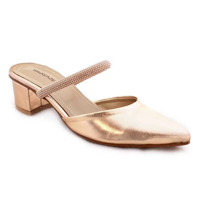 Women Formal Mules 73832S Walkeaze Earrings