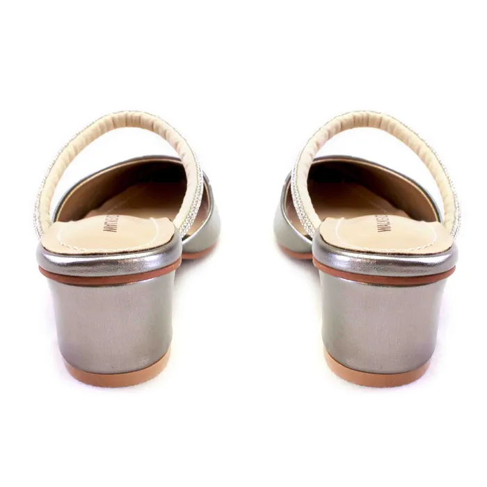 Women Formal Mules 73832S Walkeaze Earrings