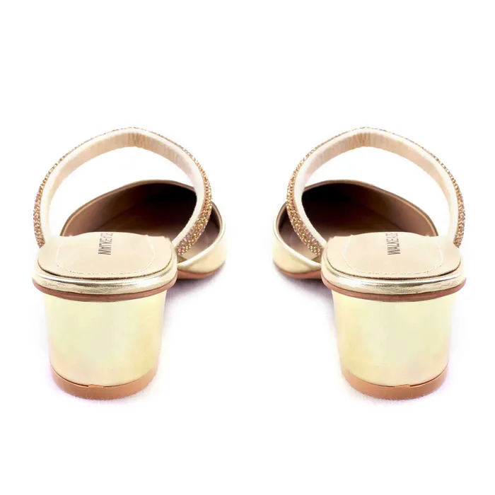 Women Formal Mules 73832S Walkeaze Earrings