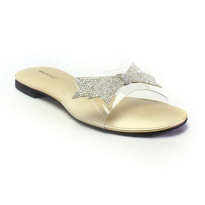 Women Slippers 38667S Walkeaze Earrings